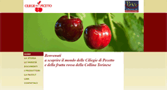 Desktop Screenshot of ciliegiedipecetto.it